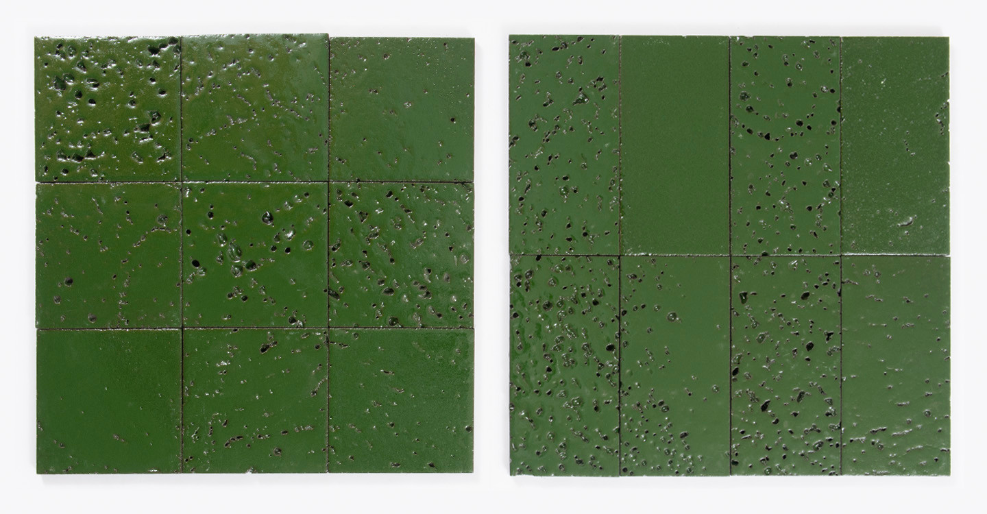 Magellan Fire Stone Geode - Emerald Green Glossy | Stone
