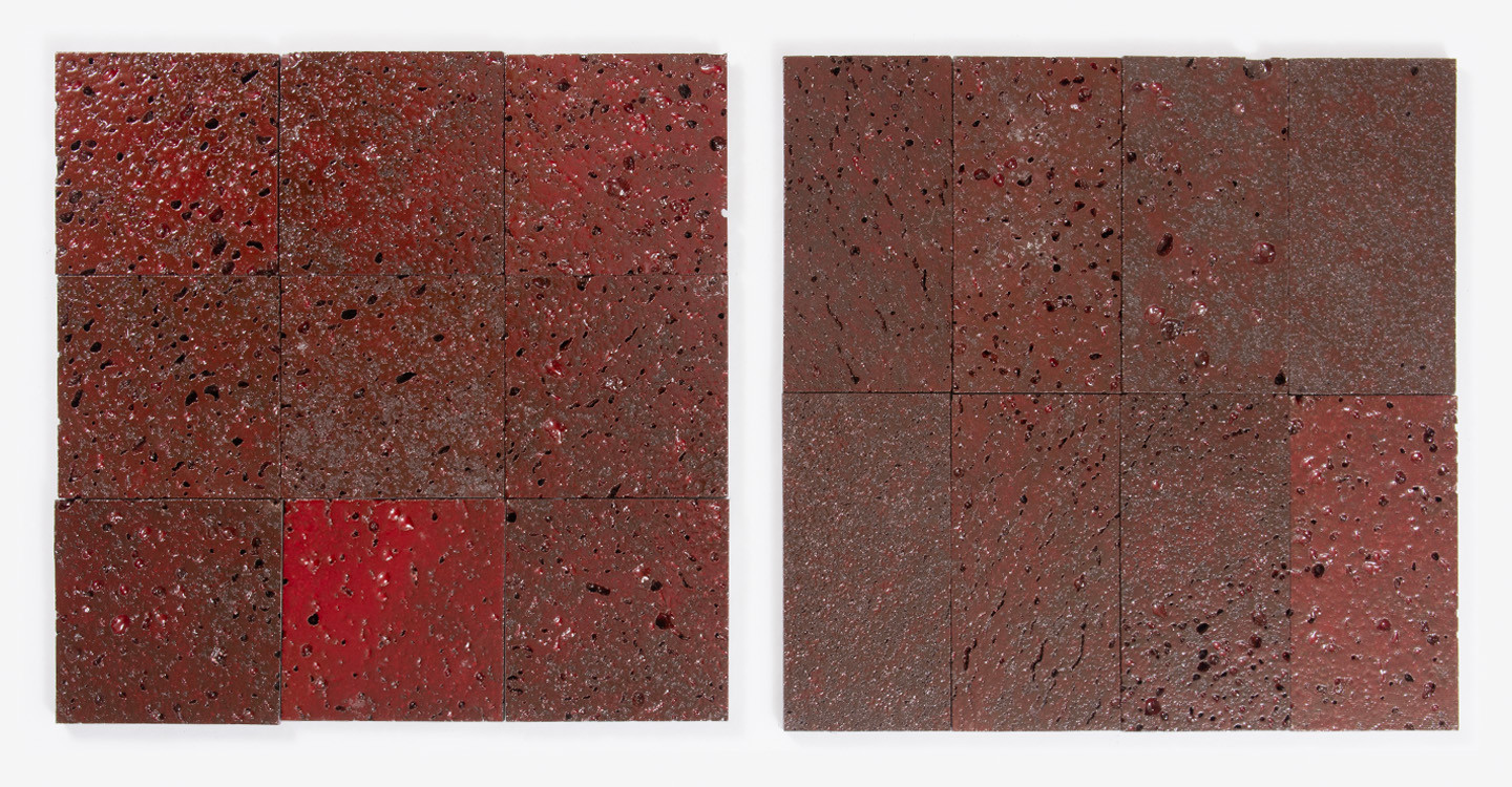 Magellan Fire Stone Geode - Laquer Red Satin | Stone