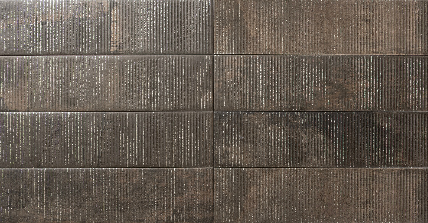 Madras Fold - Iron Multifinish | Glazed Porcelain