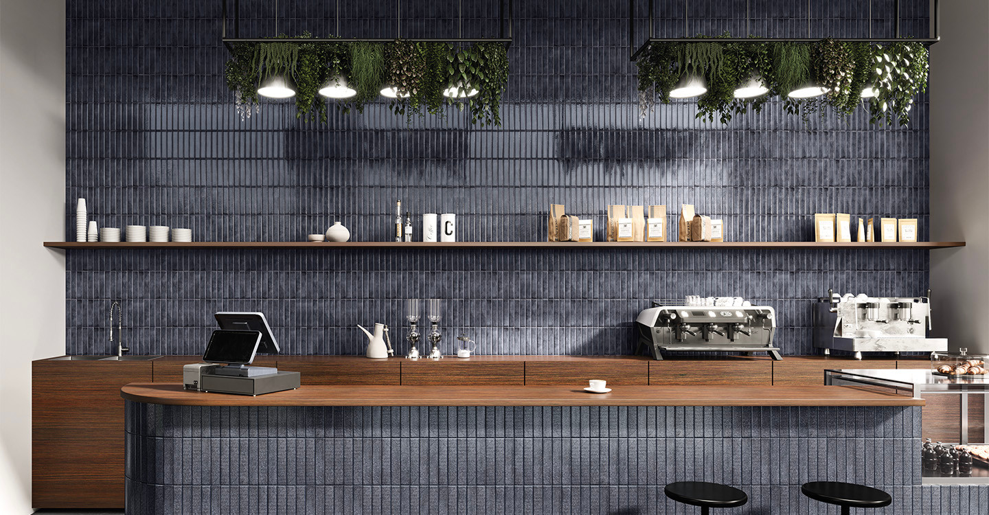 Madras Point - Blue Glossy | Glazed Ceramic