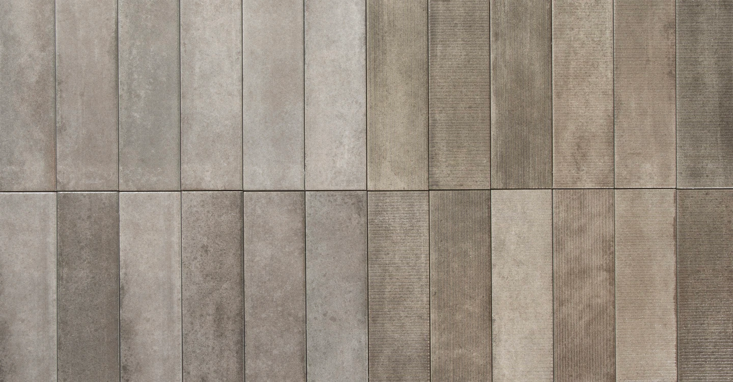 Madras Patino - Greige Deco Mix Glossy | Glazed Ceramic