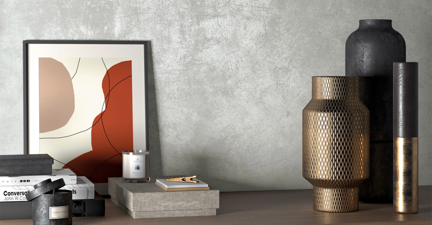 Vista Macchina - Silver Matte | Glazed Porcelain