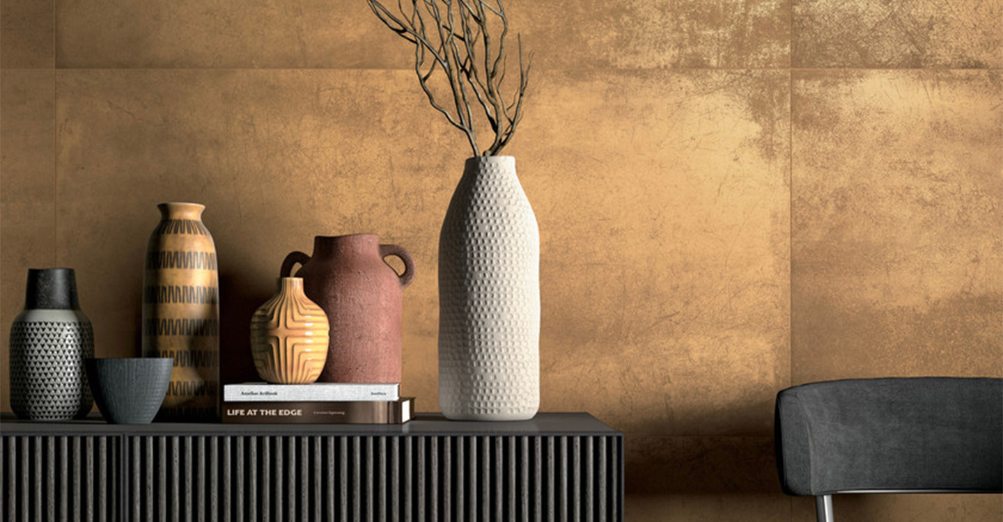 Vista Macchina - Bronze Matte | Glazed Porcelain