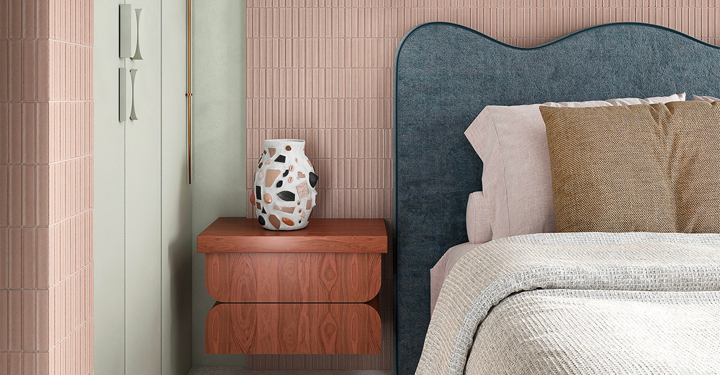Fabbrino Stanza - Peach Glossy | Glazed Porcelain