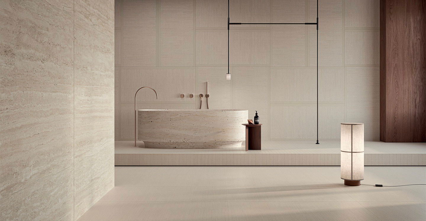 Vista Lotus - Oat Matte | Glazed Porcelain