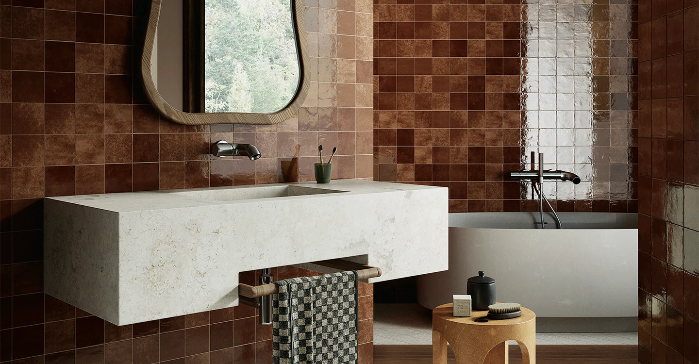 Fabbrino Floriana - Mocha Glossy | Glazed Porcelain
