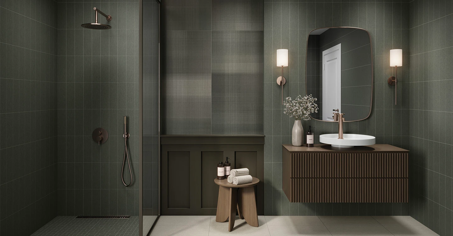 Maurizio Mesh - Evergreen Matte | Glazed Porcelain