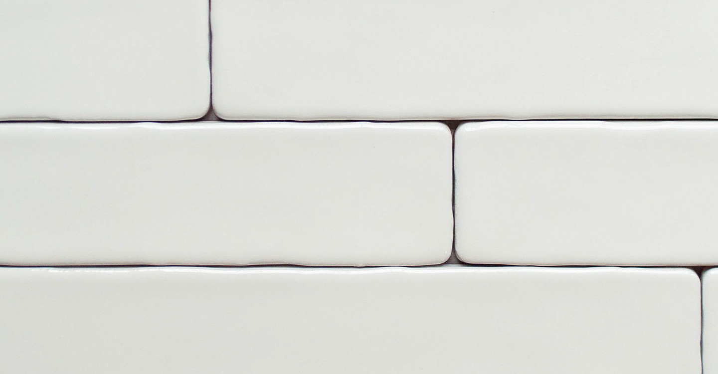 Cev Opaque Brick - Ivory Glossy