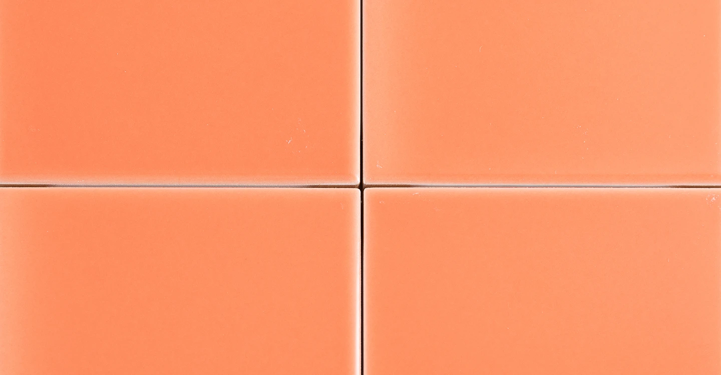 Ravenna Basic - Dark Peach Glossy Glazed Ceramic Tile