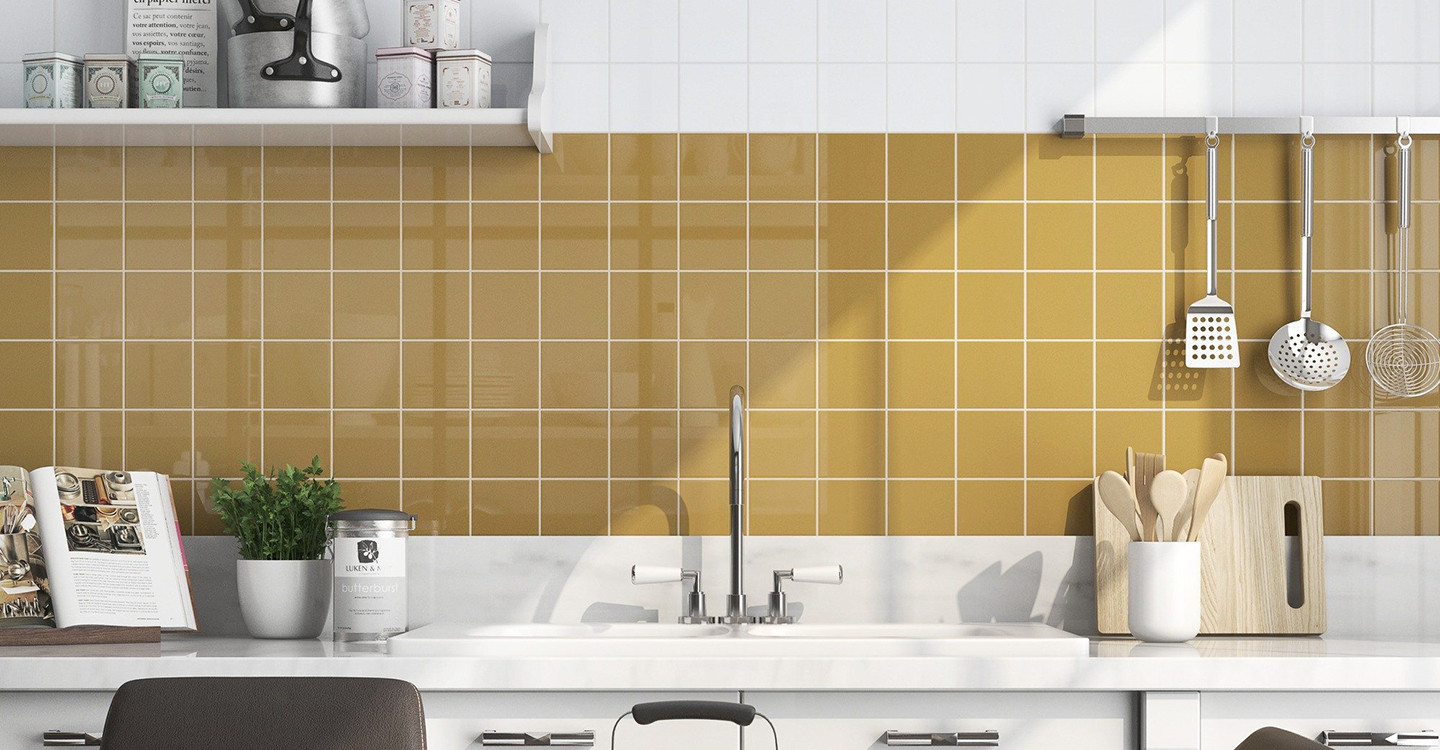 Eden Color Walls - Mustard Glossy