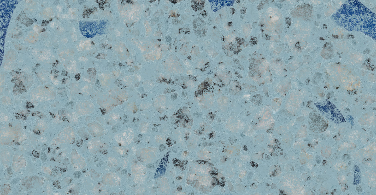 Gemma Luce Terrazzo - Sea Glass Sandblasted