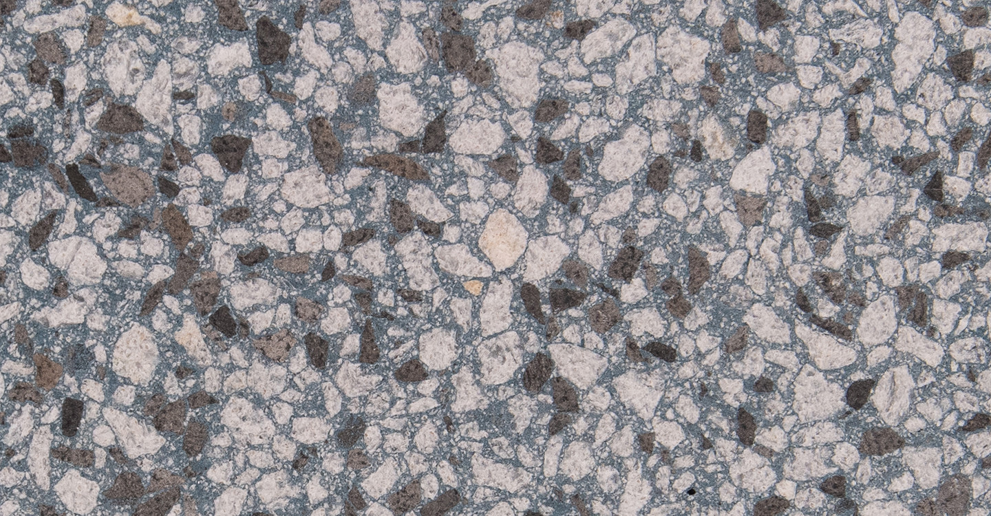 Gemma Marmo Terrazzo - Ocean Sandblasted