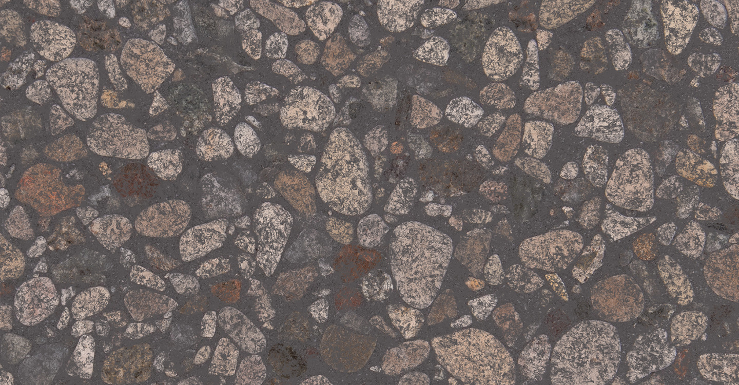 Gemma Nocciolo Terrazzo - Fjord Sandblasted