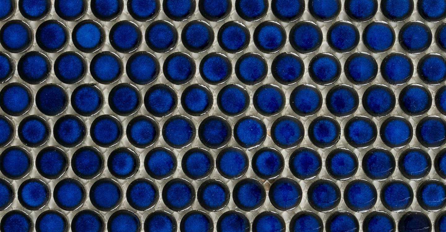 Atlantic Classic Glazed Round - Cobalt Glossy