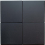 Copper State Unglazed Porcelain - Black Smooth