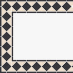 Copper State Parque - Pothos Border Matte | Unglazed Porcelain