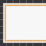 Copper State Parque - Monstera Border Matte | Unglazed Porcelain