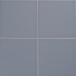 Anselmo Plano - Steel Blue Matte | Glazed Ceramic