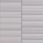 Gage Oblique - Grey Matte | Glazed Porcelain