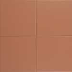 Salbo Color Blocks - Terracotta Matte | Glazed Ceramic