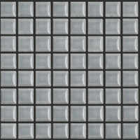 Tazzi Adele Mosaic - Light Grey Glossy