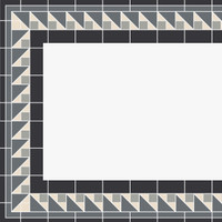 Copper State Parque - Hoya Border Matte | Unglazed Porcelain