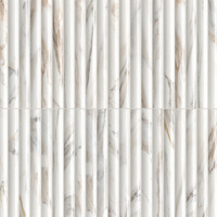 Pacifico Opera - Dimensional Calacatta Satin | Glazed Porcelain