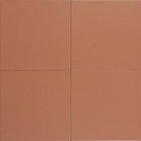 Salbo Color Blocks - Terracotta Matte | Glazed Ceramic