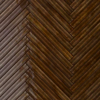Viola Philo - Deco Bamboo Chocolate Glossy | Glazed Porcelain