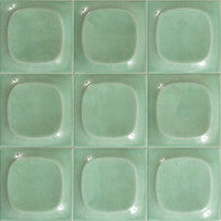 Fabbrino Anders - Mint Deco Glossy | Glazed Ceramic