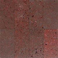 Magellan Fire Stone Geode - Laquer Red Satin | Stone