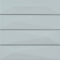 Ravenna Pyramid - Aqua Crackle Side