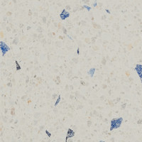 Gemma Luce Terrazzo - Sapphire Glass Sandblasted