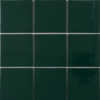 International Basic Glazed Square - Hunter Green Glossy