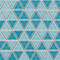 International Cairo - Aqua Variegated Glossy