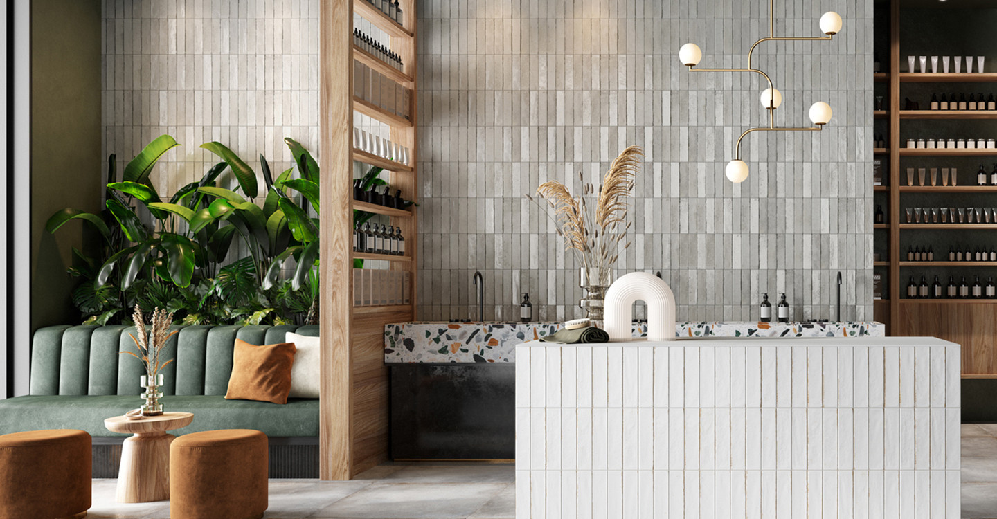 Classic Tile Rumi - Distressed Subway Porcelain Tile
