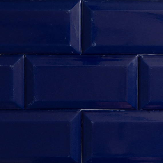 Madeira Beveled Wall - Blue Glossy