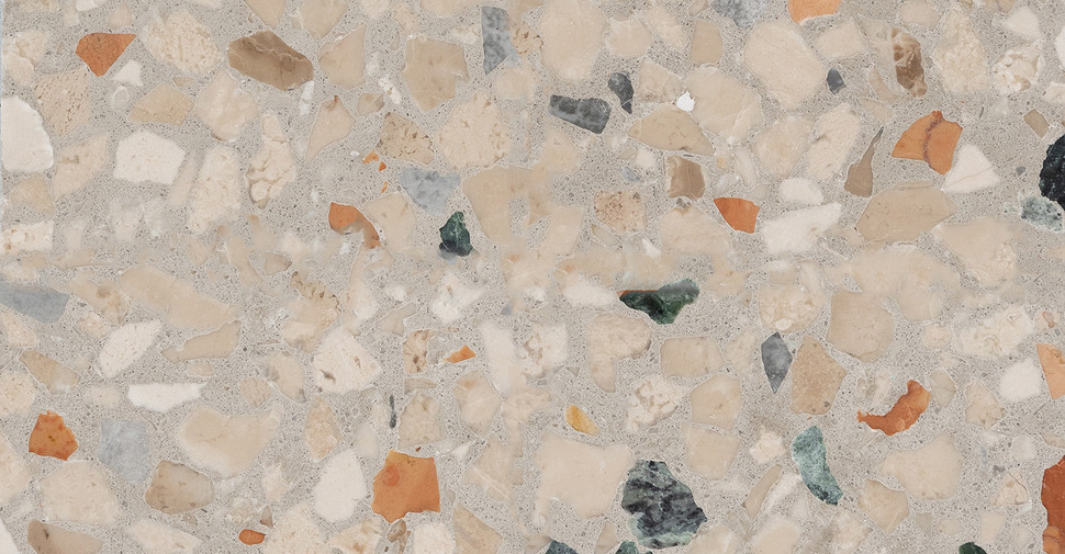 Marche Terrazzo Grande - Light Grey Honed