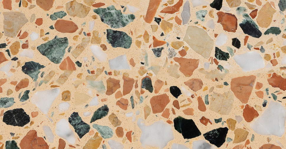 Marche Terrazzo Grande - Salmon Polished