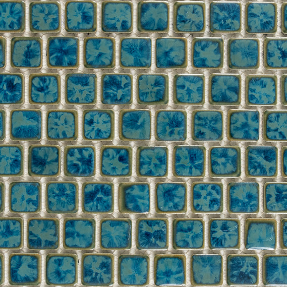 Atlantic Harmony Pool Tile - Gulf Blue Glossy
