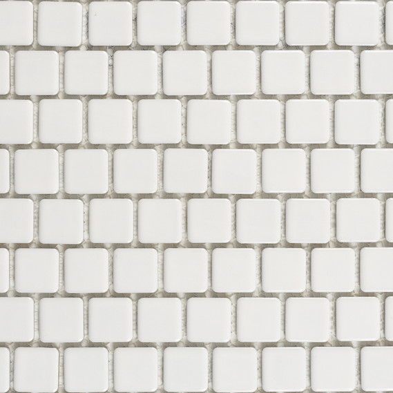 Atlantic Harmony Pool Tile - White Glossy