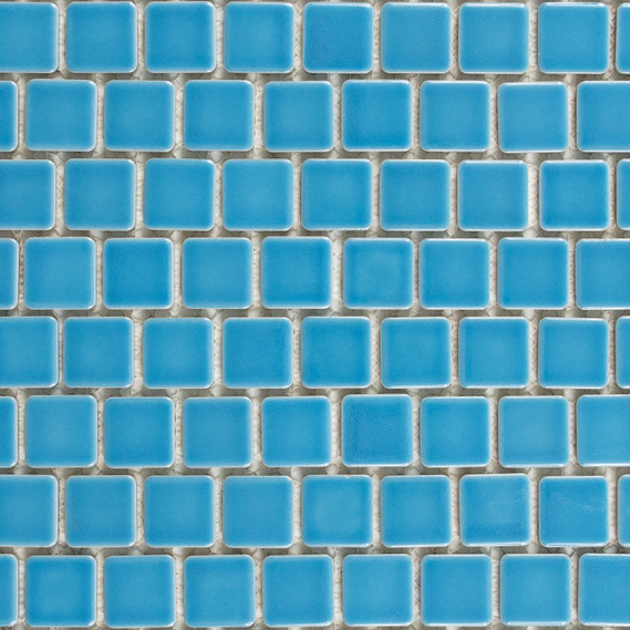 Atlantic Harmony Pool Tile - Sky Blue Glossy