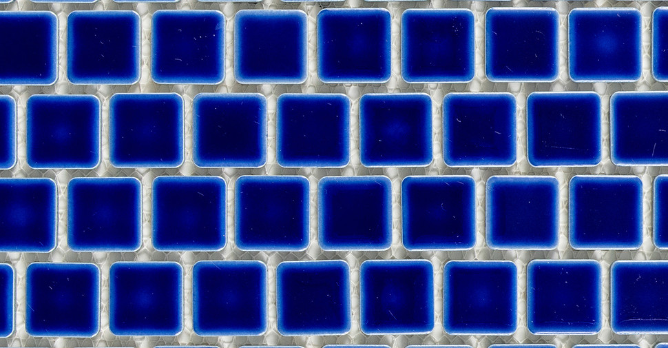 Atlantic Harmony Pool Tile - Royal Blue Glossy