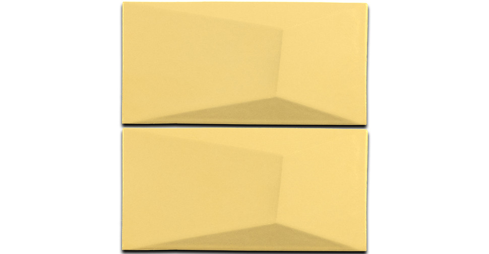 Santos Dimension - Mustard Glossy Glazed Ceramic Tile