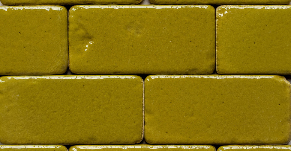 Helio Rustic Glazed Terracotta - Pistachio Glossy