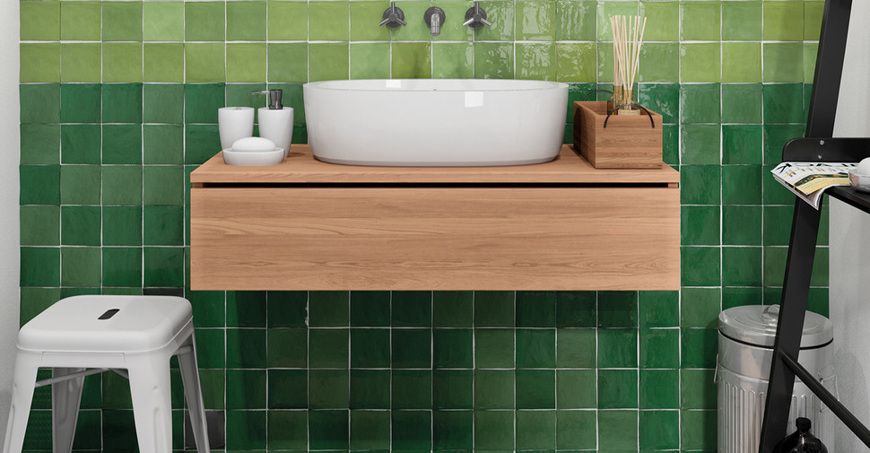 Cev Paloma - Bottle Green Satin | Glazed Ceramic