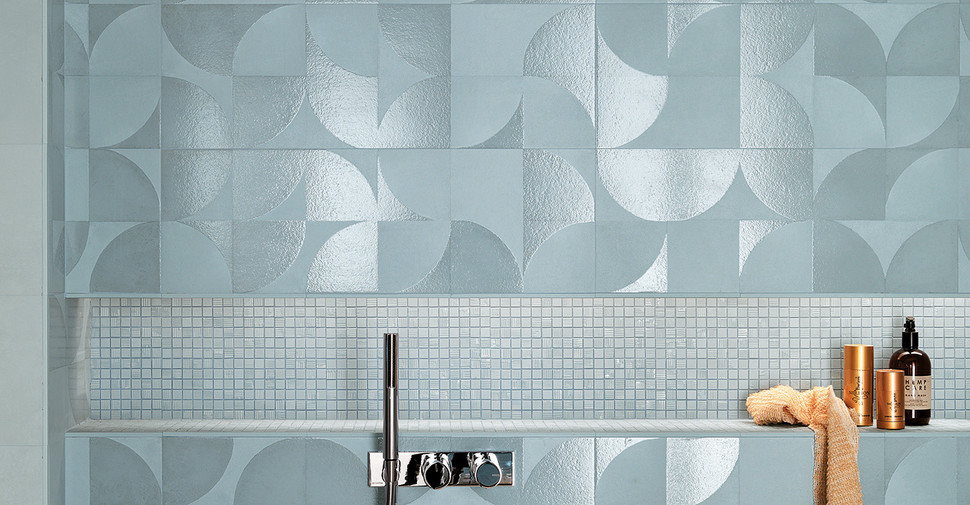 Classic Tile Alliage - Blue Deco Matte