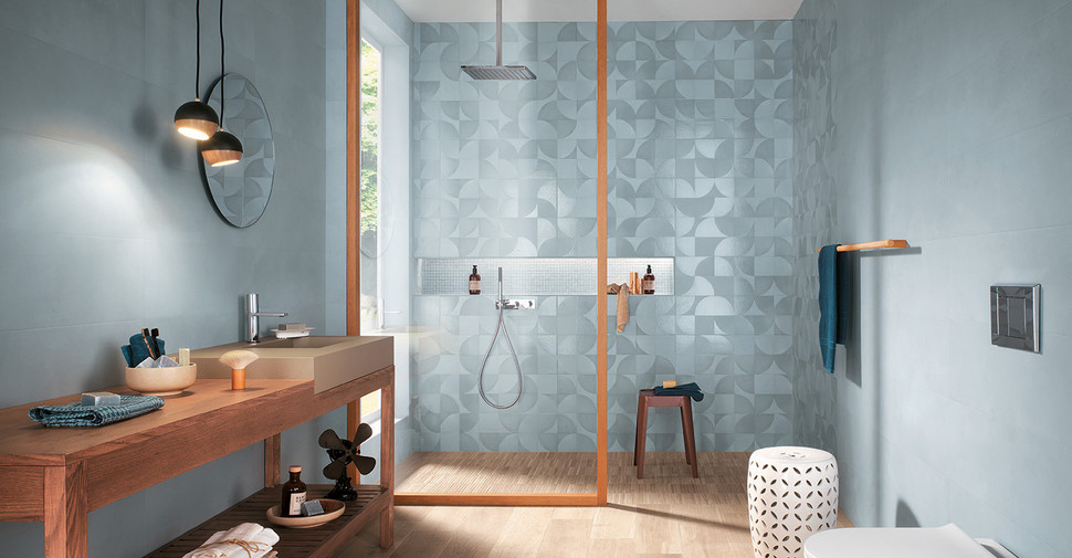 Classic Tile Alliage - Blue Deco Matte