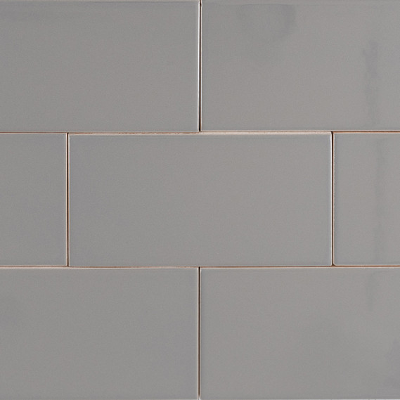 Classic Tile Planum - Dark Grey Glossy