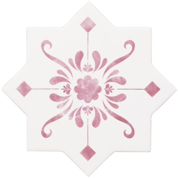 Cev Rhyme - Star Floral Pink Matte